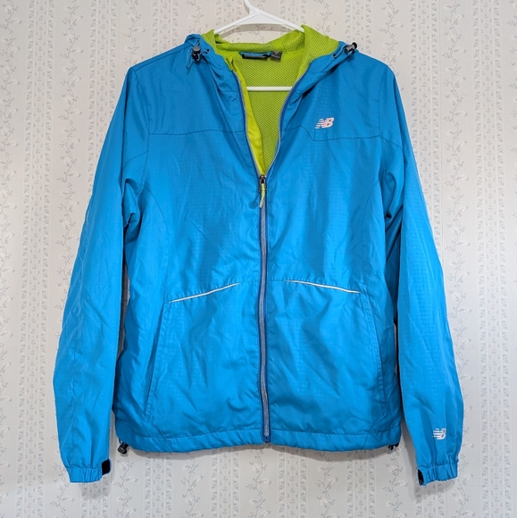 New Balance Jackets & Blazers - New Balance Jacket Women's Size Medium Athletic Hooded Windbreaker Outdoorsy